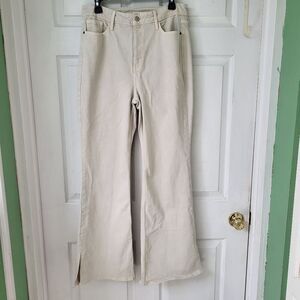 2/$30 Vintage Look Hip Flared Jeans -  Size 10